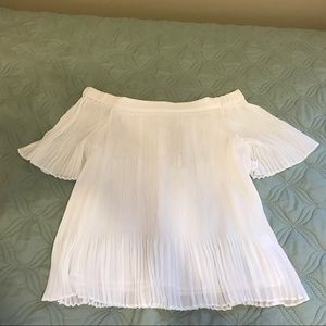 Off the shoulder blouse